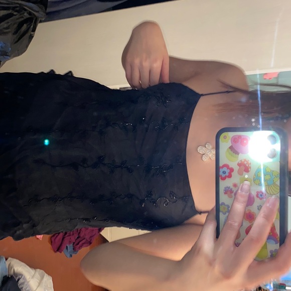 Wilfred le fou Aritzia Bead detailed top - Picture 4 of 5